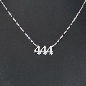 Angel Number Necklace "444" - Guardian Angel
